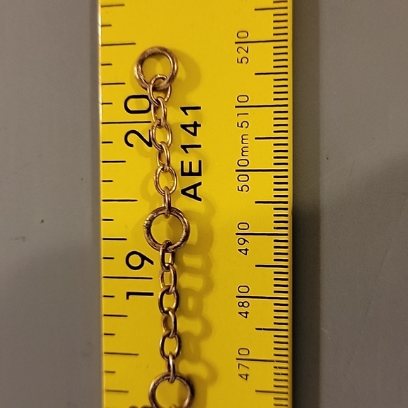 J Crew Nude Tan Beige Clear Faux Gemstone Gold Tone Fashion Costume Necklace - Picture 15 of 16